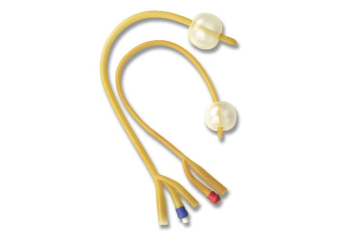 Latex (Silicone Coated) Foley Catheter Nelaton Tip