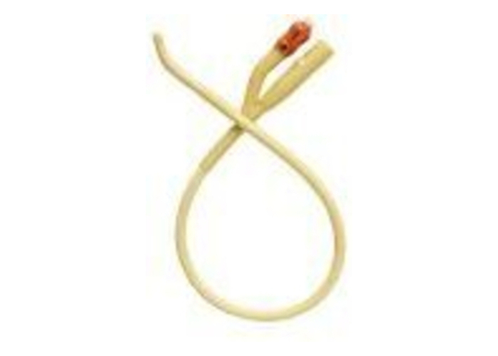 Latex (Silicone Coated) Foley Catheter Tiemann Tip