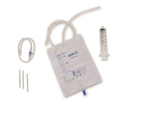 Thoracenthesis Kit with 8000 ml Collection Bag with Outlet