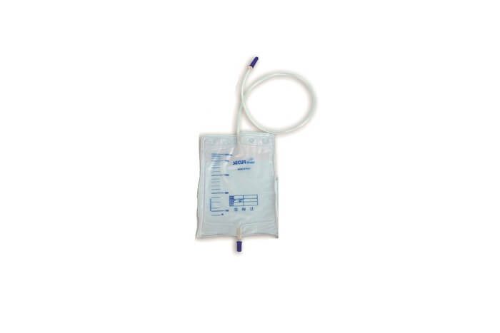Urine Bag with Push/Pull Tap