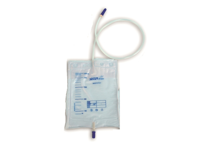 Urine Bag with Push/Pull Tap