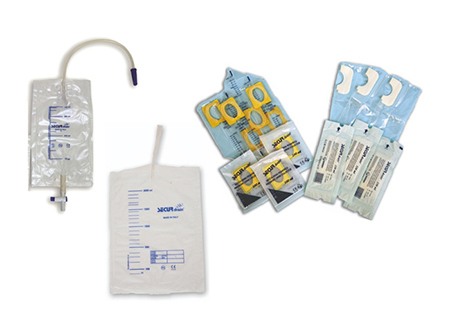 Urine collection bags